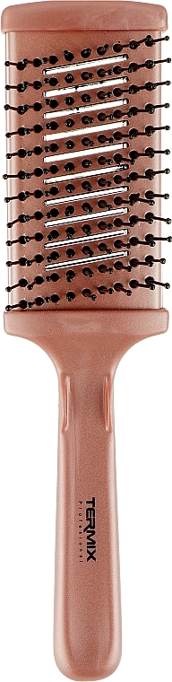 Hair Brush - Termix Gold Rose Flat — photo N1