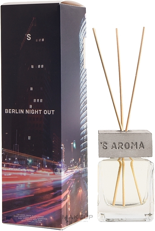 Berlin Night Out Fragrance Diffuser - Sister's Aroma — photo N1