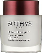 Rejuvenating Energizing Detox Face Cream - Sothys Detox Energie Depolluting Youth Cream — photo N1