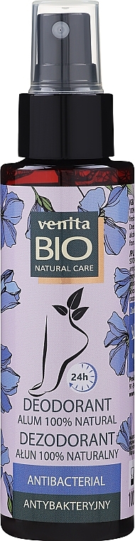 Foot Deodorant - Venita Bio Natural Care Deo — photo N1