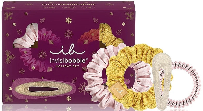Hair Set, 6 products - Invisibobble It's Lit Holiday Set — photo N1