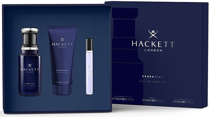 Hackett London Essential - Set (edp/100ml + sh/gel/100ml + edp/10ml)	 — photo N2