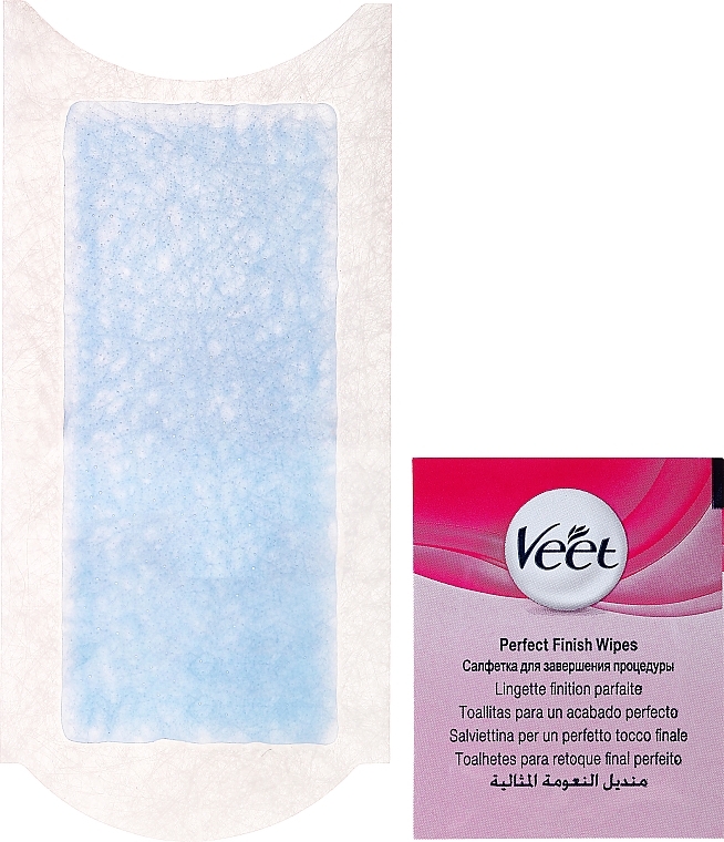 Wax Strips for Sensitive Skin with Vitamin E and Almond Oil - Veet — photo N2