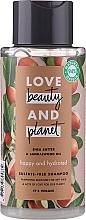 Fragrances, Perfumes, Cosmetics Hair Shampoo "Purposeful Hydration" - Love Beauty&Planet Shea Butter & Sandalwood 