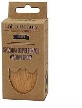 Mustache & Beard Brush - Labo Beauty — photo N1