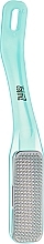 Fragrances, Perfumes, Cosmetics Foot Grater, metallic side, 04-025, turquoise - Zauber