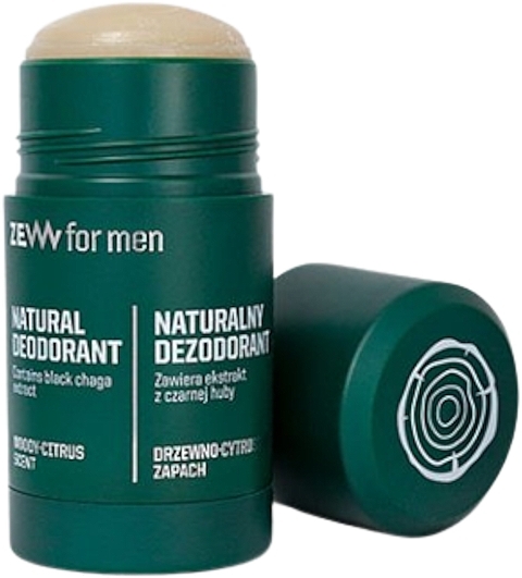 Men Deodorant Stick - Zew Natural Deodorant — photo N1