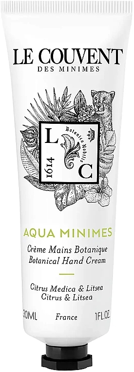 Hand Cream with Plant Extracts - Le Couvent des Minimes Aqua Minimes Botanical Hand Cream — photo N1
