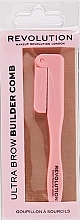 Fragrances, Perfumes, Cosmetics Brow Brush - Makeup Revolution Create Ultra Brow Builder Comb