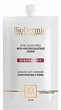 Fragrances, Perfumes, Cosmetics Neck and Decollete Cream - BioDermic Pearl Glow Neck And Decolletage Cream (mini size)