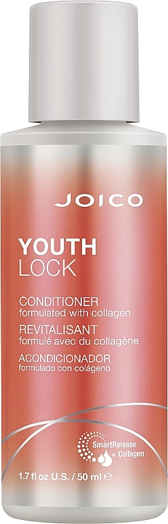 Collagen Hair Conditioner - Joico YouthLock Conditioner Formulated With Collagen (mini) — photo N1