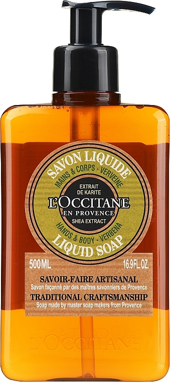 Liquid Soap - L'Occitane Verbena Liquid Soap For Hands & Body — photo N3