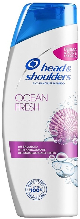 Anti-Dandruff Shampoo "Ocean Fresh" - Head & Shoulders Ocean Fresh — photo N1