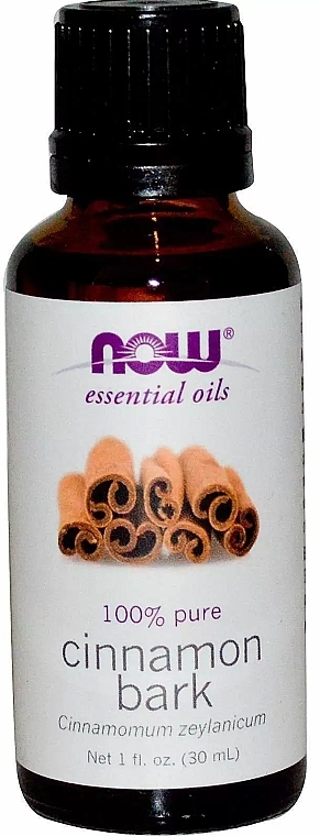 Cinnamon Essential Oil - Now Foods Essential Oils 100% Pure Cinnamon Bark — photo N1