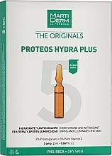 Fragrances, Perfumes, Cosmetics Normal, Combination & Dehydrated Skin Ampoules - MartiDerm The Originals Proteos Hydra Plus