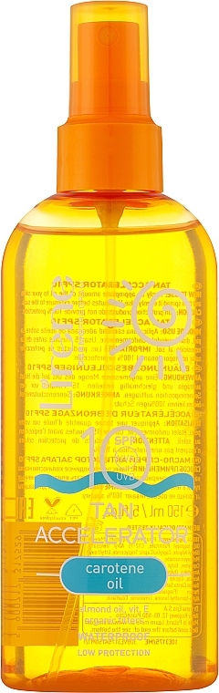 Carotene Oil Tan Accelerator - Lirene Oil Waterproof SPF 10 — photo N1