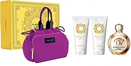 Fragrances, Perfumes, Cosmetics Versace Eros Pour Femme - Set (edp/100ml + b/lot/100ml + sh/gel/100ml + bag)