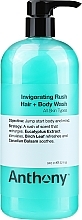 Fragrances, Perfumes, Cosmetics Hair & Body Wash - Anthony Invigorating Rush Hair & Body Wash