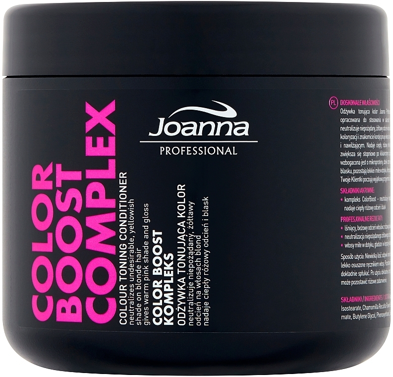 Color Conditioner for Blonde Hair - Joanna Professional Color Boost Complex Conditioner — photo N1