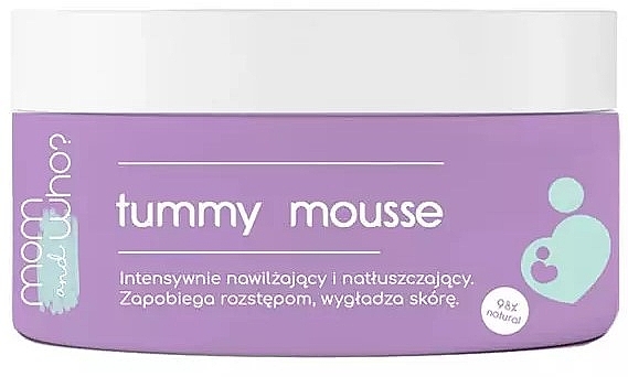Moisturizing Belly Mousse for Pregnant Women - Mom And Who Tummy Mousse — photo N1