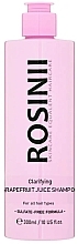 Fragrances, Perfumes, Cosmetics Cleansing Shampoo with Grapefruit Juice - Rosinii Clarifying Grapefruit Juice Shampoo