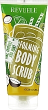 Fragrances, Perfumes, Cosmetics Lime, Coconut & Mint Body Scrub - Revuele Foaming Body Scrub Lime, Coconut and Mint