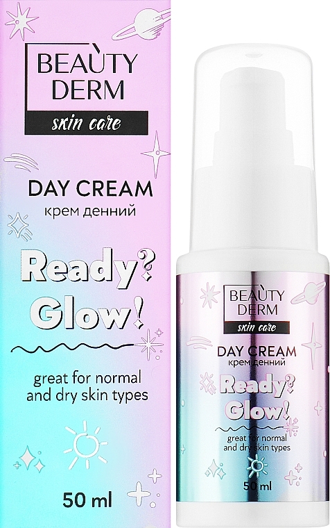 Day Cream 'Ready Glow' - Beauty Derm — photo N2