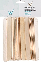 Fragrances, Perfumes, Cosmetics Depilation Spatula - ItalWax Wooden Waxing Spatulas Standard