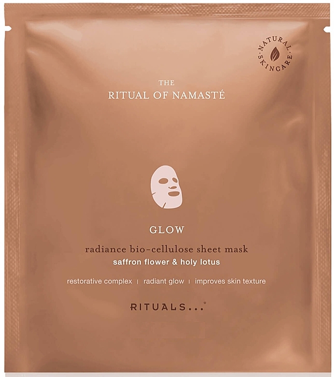 Anti-Aging Sheet Mask - Rituals The Ritual of Namaste Glow Radiance Sheet Mask — photo N1