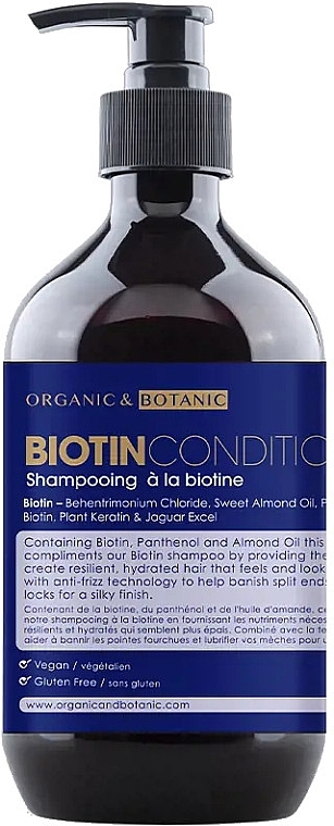 Biotin Conditioner - Organic & Botanic Biotin Conditioner — photo N1