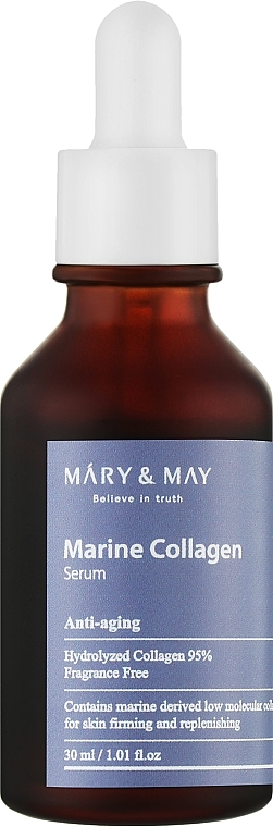 Collagen Face Serum - Mary & May Marine Collagen Serum — photo N1
