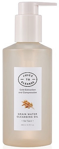 Face Oil - Juice To Cleanse Grain Water Cleansing Oil — photo N4