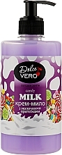 Fragrances, Perfumes, Cosmetics Creamy Liquid Soap with Milk Proteins - Dolce Vero Candy Milk