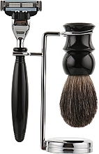 Fragrances, Perfumes, Cosmetics Shaving Set 1317-26 - Rainer Dittmar (shaving/brush/1pcs + razor/1pcs + stand + box)