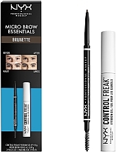 Fragrances, Perfumes, Cosmetics Set - NYX Professional Makeup Micro Brow Essentials (pencil/0.09g + gel/9g)