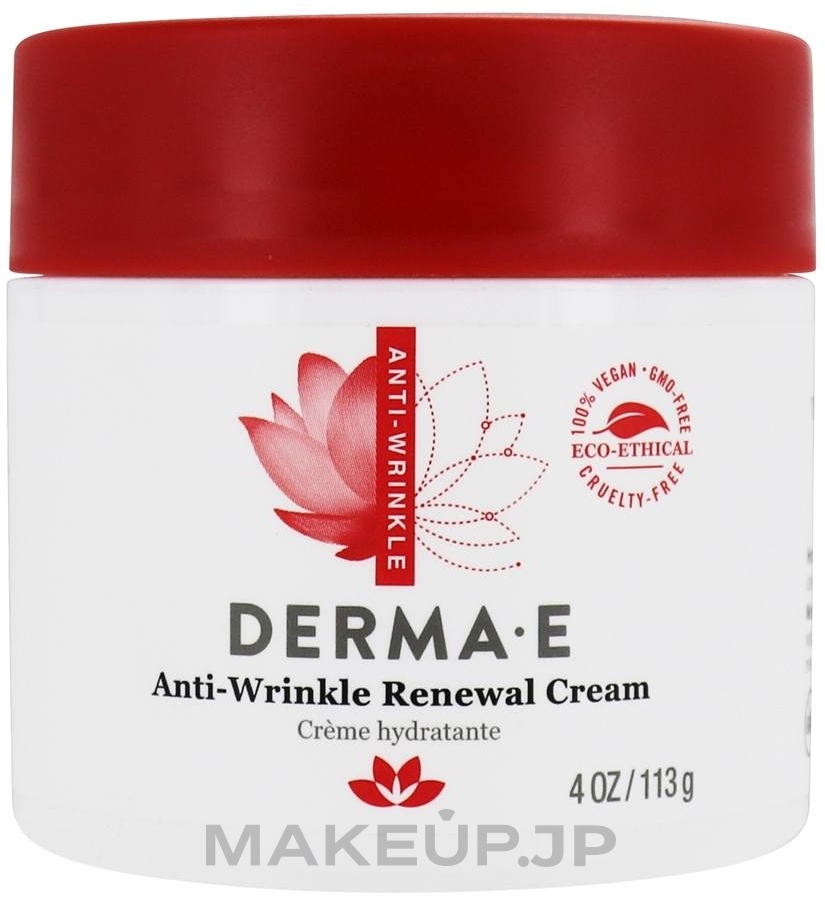 Repairing & Moisturizing Anti-Wrinkle Retinol Cream - Derma E Anti-Wrinkle Renewal Cream — photo 113 g