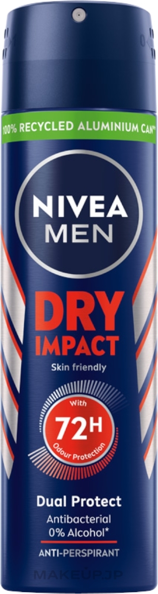 Men Antiperspirant Deodorant Spray "Strong Protection" - NIVEA Deodorant Dry For Men — photo 150 ml