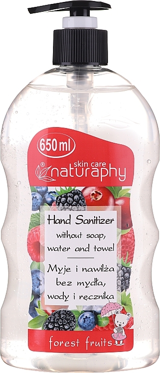 Hand Sanitizer "Forest Fruits" - Naturaphy Forest Fruits Hand Sanitizer — photo N4