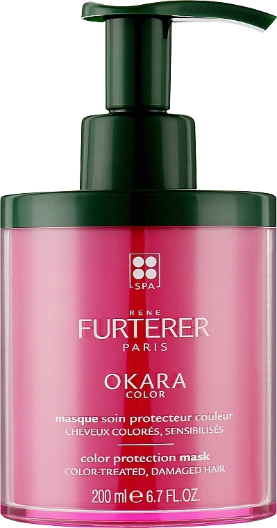 Color-Treated & Damaged Hair Mask - Rene Furterer Okara Color Protection Mask — photo N2