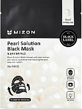 Fragrances, Perfumes, Cosmetics Pearl Face Mask - Mizon Pearl Solution Black Mask