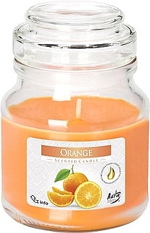 Scented Candle in Jar 'Orange' - Bispol Scented Candle Orange — photo N1