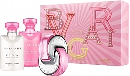 Fragrances, Perfumes, Cosmetics Bvlgari Omnia Pink Sapphire - Set (edt/40ml + b/lot/40ml + sh/gel/40ml)