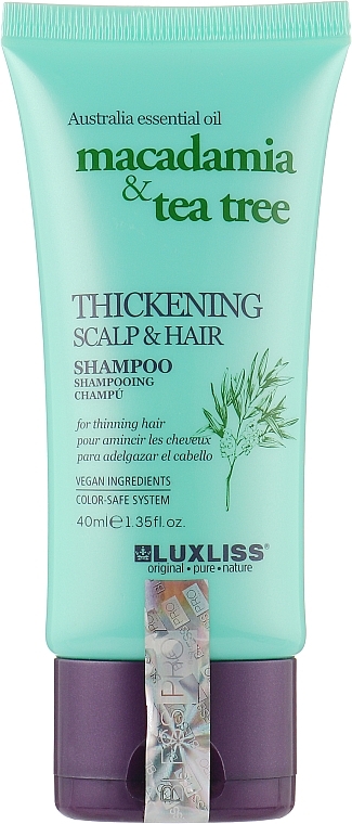 Strengthening Hair Shampoo - Luxliss Thickening Scalp & Hair Shampoo — photo N1