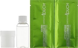 Fragrances, Perfumes, Cosmetics Set No. 1 - Punti di Vista Personal Touch №1 (shm/30ml + mask/hair/30ml + ser/24ml)