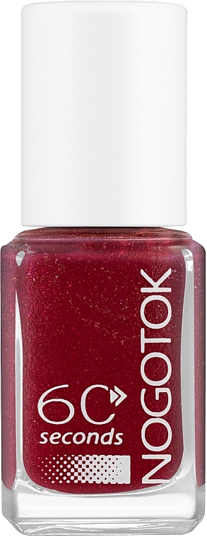 Nail Polish, 12 ml - Nogotok 60 Seconds — photo N1