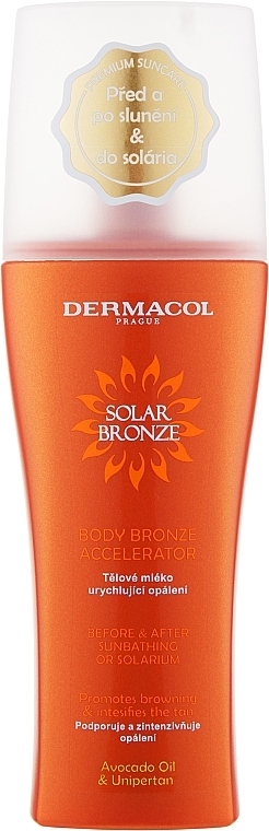 Tan Milk - Dermacol Solar Bronze Body Accelerator — photo N1