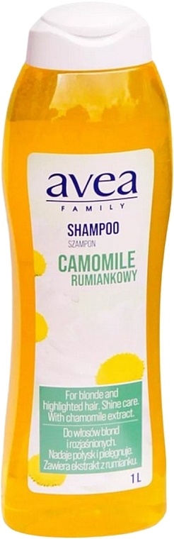 ブロンド＆ブリーチヘア カモミール シャンプー - Avea Camomile Shampoo	 — photo N2