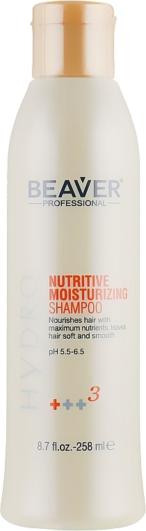 Nourishing & Moisturizing Shampoo - Beaver Professional Hydro Shampoo — photo N1