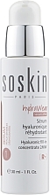 Fragrances, Perfumes, Cosmetics Hyaluronic Facial Concentrate - Soskin Hydrawear Serum Hyaluronic