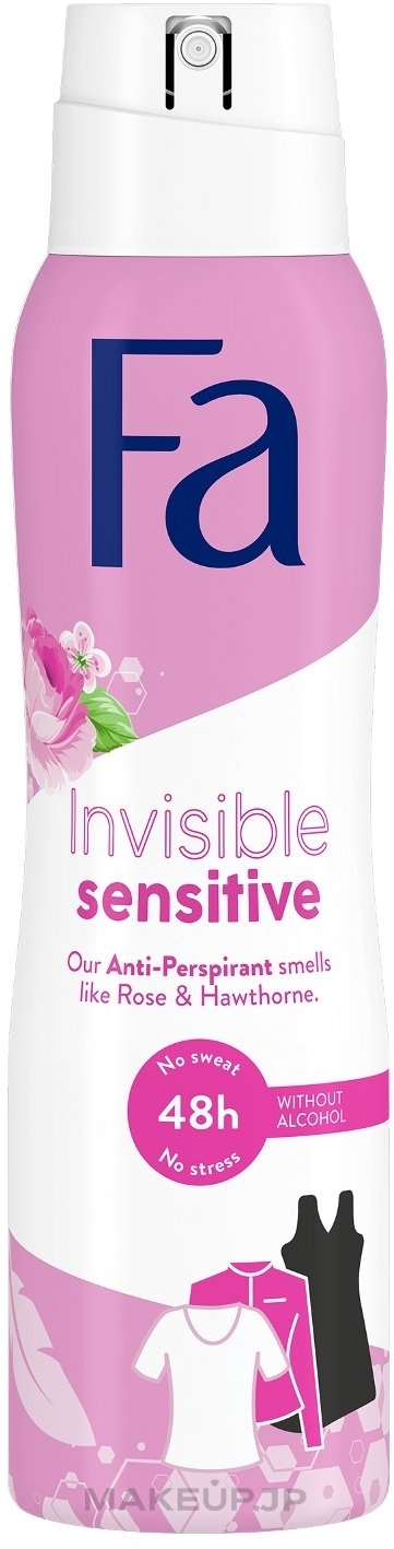 Deodorant Spray - Fa Invisible Sensitive Deodorant — photo 150 ml